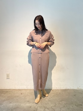 久保田さん(レディース・162cm)の夏コーディネート