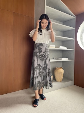 久保田さん（レディース・162cm）の夏コーディネート