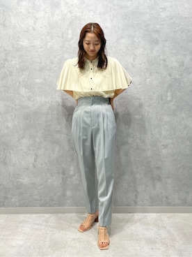 久保田さん(レディース・162cm)の夏コーディネート