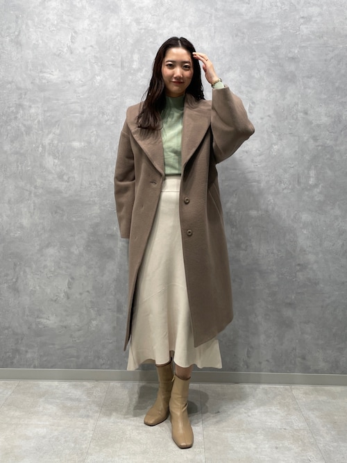 LAGUNAMOON（ラグナムーン） スカート アシンメトリーヘムニット