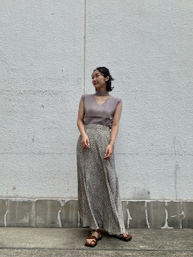 久保田さん（レディース・162cm）の夏コーディネート