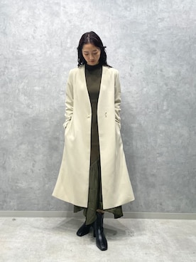 久保田さん（レディース・162cm）の秋コーディネート