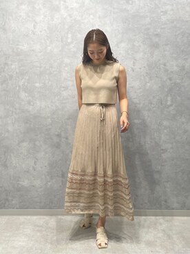 久保田さん（レディース・162cm）の夏コーディネート