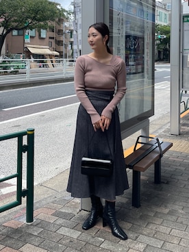 久保田さん(レディース・162cm)の夏コーディネート