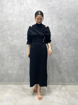 久保田さん（レディース・162cm）の冬コーディネート