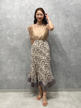 久保田さん（レディース・162cm）の夏コーディネート