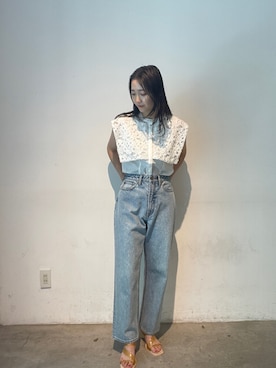 久保田さん（レディース・162cm）の夏コーディネート