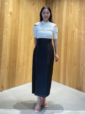 久保田さん（レディース・162cm）の冬コーディネート