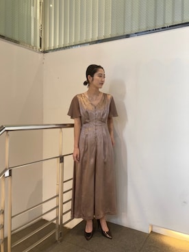 久保田さん（レディース・162cm）の冬コーディネート