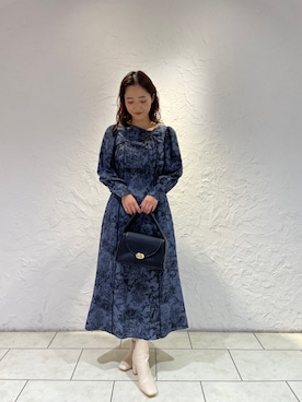 久保田さん（レディース・162cm）の冬コーディネート