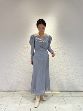 久保田さん（レディース・162cm）の冬コーディネート