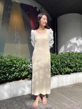 久保田さん（レディース・162cm）の冬コーディネート