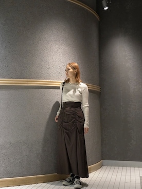 久保田さん（レディース・162cm）の秋コーディネート