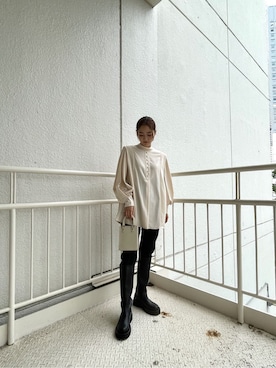 久保田さん（レディース・162cm）の秋コーディネート