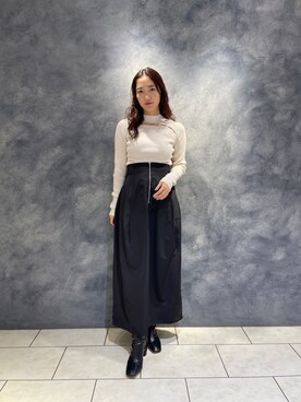 久保田さん（レディース・162cm）の秋コーディネート