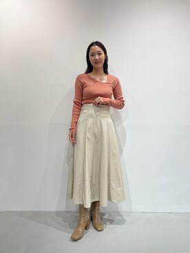 久保田さん（レディース・162cm）の夏コーディネート