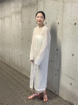 久保田さん（レディース・162cm）の春コーディネート