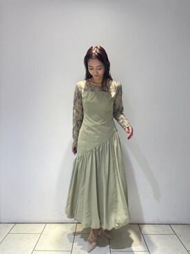 久保田さん(レディース・162cm)の秋コーディネート