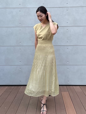 久保田さん(レディース・162cm)の夏コーディネート