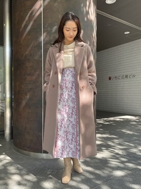 久保田さん（レディース・162cm）の秋コーディネート