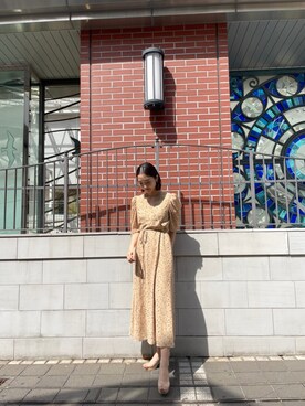 久保田さん（レディース・162cm）の春コーディネート