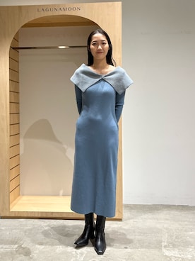 久保田さん（レディース・162cm）の冬コーディネート