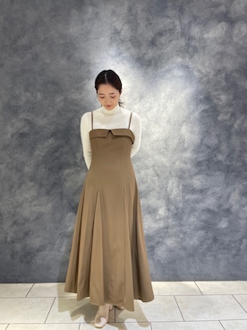 久保田さん（レディース・162cm）の冬コーディネート