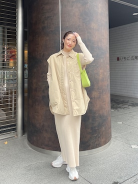 久保田さん(レディース・162cm)の冬コーディネート