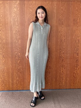 久保田さん（レディース・162cm）の夏コーディネート