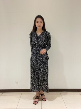 久保田さん（レディース・162cm）の春コーディネート