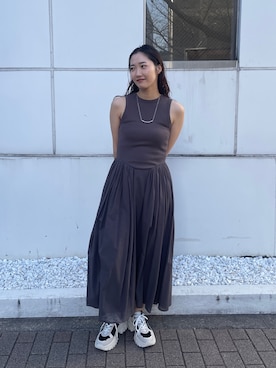 久保田さん（レディース・162cm）の春コーディネート