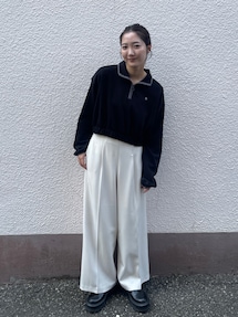 POLO BCS コラボ】ハーフZIPスウェットトップス｜ラグナムーン