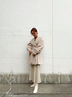 久保田さん（レディース・162cm）の秋コーディネート