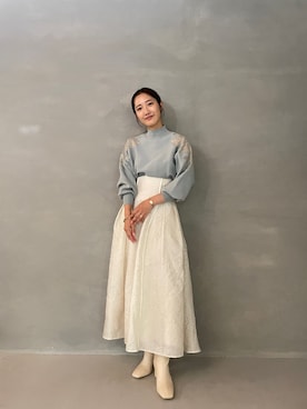 久保田さん(レディース・162cm)の夏コーディネート