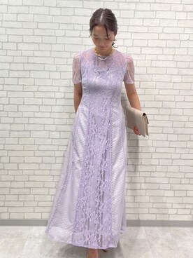 久保田さん(レディース・162cm)の春コーディネート