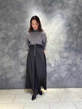 久保田さん（レディース・162cm）の秋コーディネート