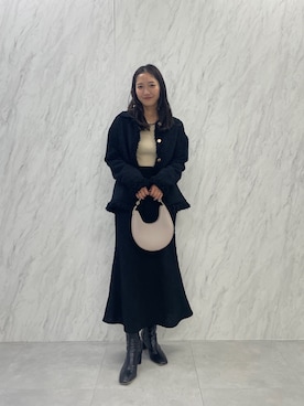 久保田さん（レディース・162cm）の秋コーディネート