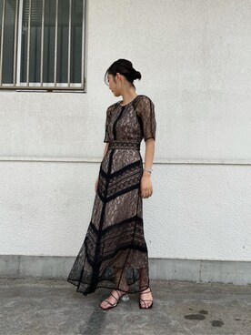 久保田さん（レディース・162cm）の夏コーディネート