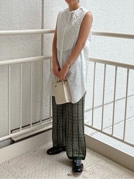 久保田さん（レディース・162cm）の夏コーディネート