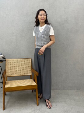 久保田さん（レディース・162cm）の夏コーディネート