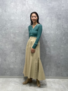 久保田さん(レディース・162cm)の夏コーディネート