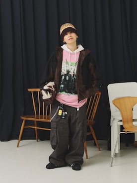 「BEAMS（ビームス）のアイテム」を使った、Heg.さん（レディース・159cm）の秋コーディネート