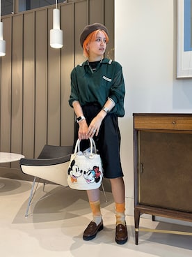 Heg.さん（レディース・159cm）の春コーディネート