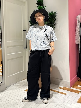 「BEAMS BOY（ビームスボーイ）のアイテム」を使った、Heg.さん（レディース・159cm）の夏コーディネート
