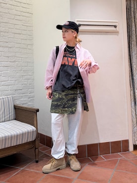 Heg.さん（レディース・159cm）の春コーディネート