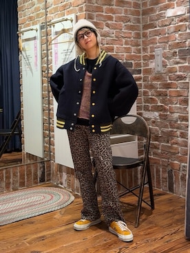 「BEAMS BOY（ビームスボーイ）のアイテム」を使った、Heg.さん（レディース・159cm）の秋コーディネート