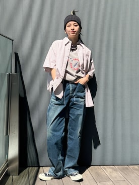 「BEAMS BOY（ビームスボーイ）のアイテム」を使った、Heg.さん（骨格ストレート・レディース・159cm）の春コーディネート