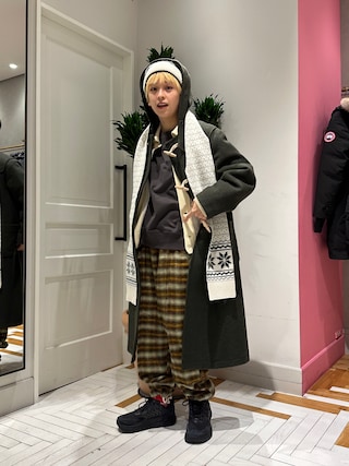 ビームスボーイ　ビビットカラーダッフルコート　ロング丈　木製トグル ビームスボーイ ビビットカラーダッフルコート ロング丈 木製