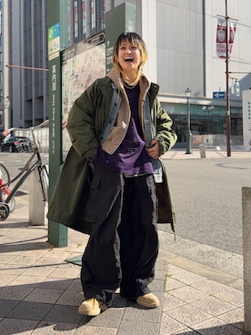 BEAMS BOY（ビームスボーイ）の「BUZZ RICKSON'S / 別注 M-65 パーカ