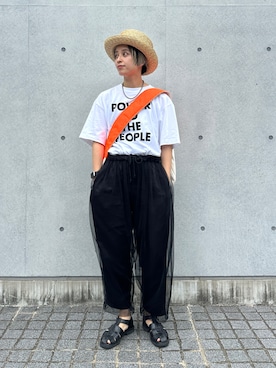 Heg.さん（レディース・159cm）の夏コーディネート